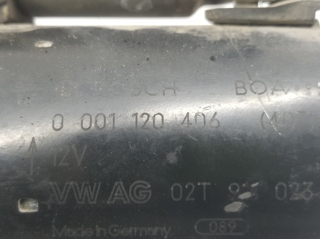 VAG 0001120406 Motor de arranque comprar Pamplona