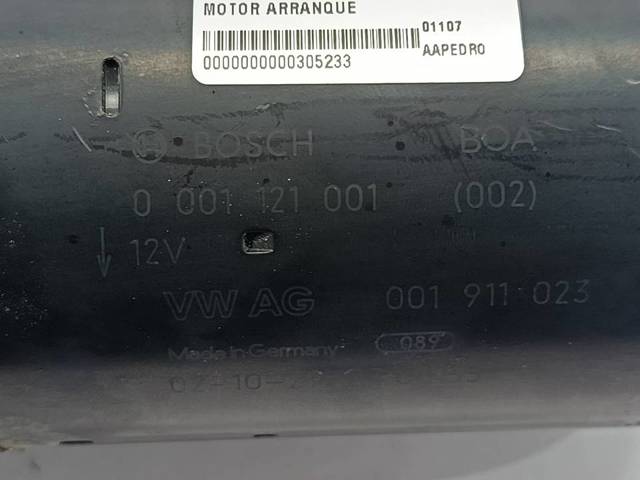 VAG 0001121001 Motor de arranque comprar Barcelona