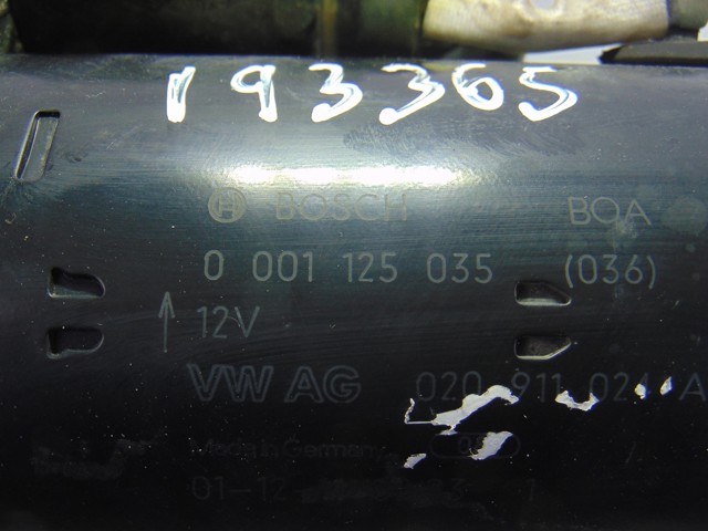 VAG 0001125035 Motor de arranque  comprar en Ponferrada