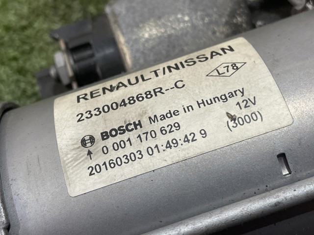 RENAULT 0001170629 Motor de arranque  comprar en Albacete