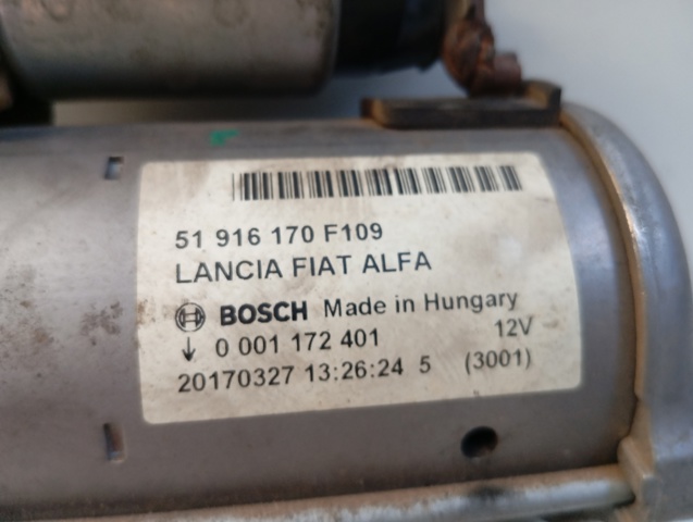 0001172401 FIAT Motor de arranque  en stock Córdoba