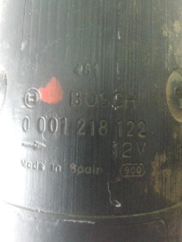 Motores de arranque 0001218122 OPEL