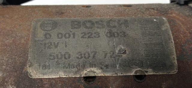0001223003 IVECO Motor de arranque  en stock Córdoba