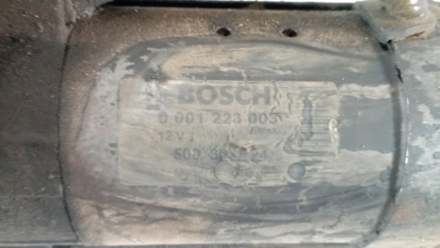 0001223003 IVECO Motor de arranque  en stock Córdoba