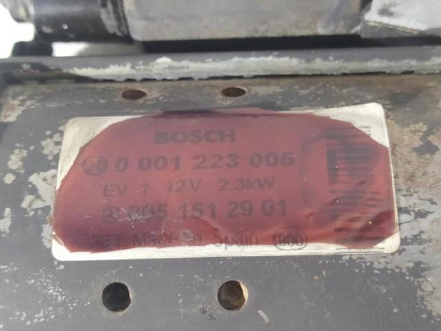 MERCEDES 0001223005 Motor de arranque  en stock Valencia