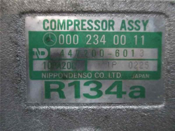 Compresor aire acondicionado para mercedes clase s (bm 140) berlina (1990-...) 5.0 500 sel / s 500 (140.051) m 119.970 0002340011