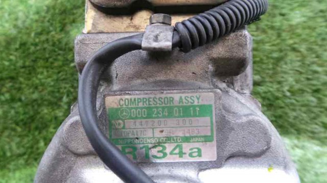 Compresor aire acondicionado para mercedes-benz cabriolet (a124) (1992-1993) 300 ce-24 (124.061) 104.980 0002340111