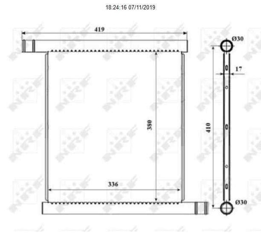 0003428V006 Radiador de refrigeración del motor  comprar en Zaragoza