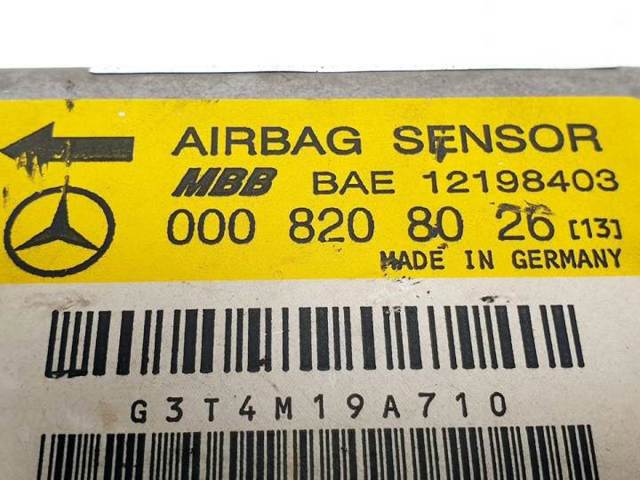MERCEDES 0008208026 Módulo de control de airbag  disponible Valladolid