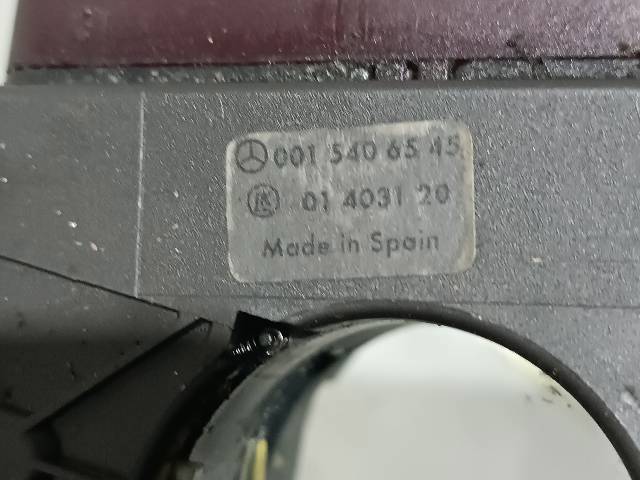 MERCEDES 0015406545 Conmutador de la columna de dirección completo  disponible España