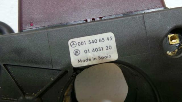 MERCEDES 0015406545 Conmutador de la columna de dirección completo  comprar en Murcia