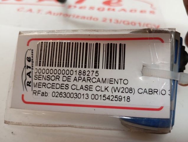 MERCEDES 0015425918 Sensor de estacionamiento delantero  comprar en Albacete