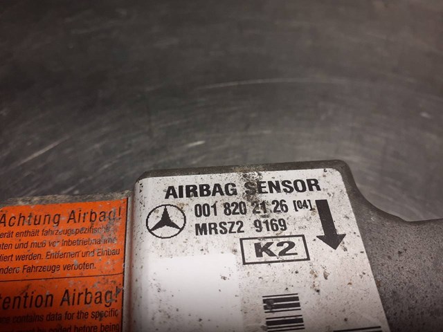 Centralita airbag para mercedes-benz clase e e 300 turbo-d (210.025) om606962 0018202126