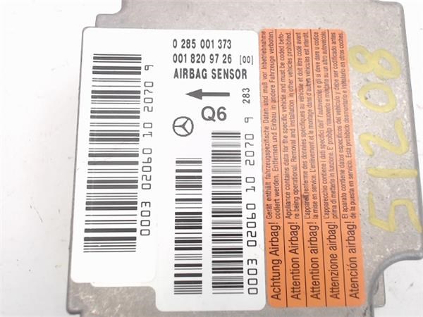 0018209726 MERCEDES Módulo de control de airbag  disponible Vigo