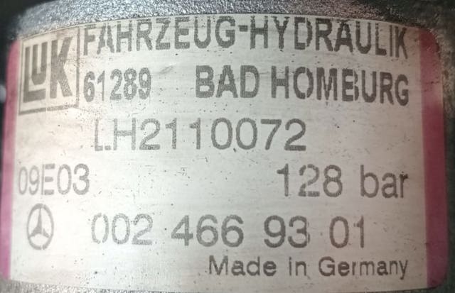 MERCEDES 0024669301 Bomba de dirección comprar Pamplona