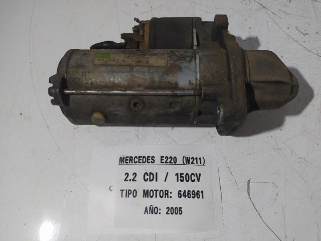 MERCEDES 0051511301 Motor de arranque comprar Pamplona