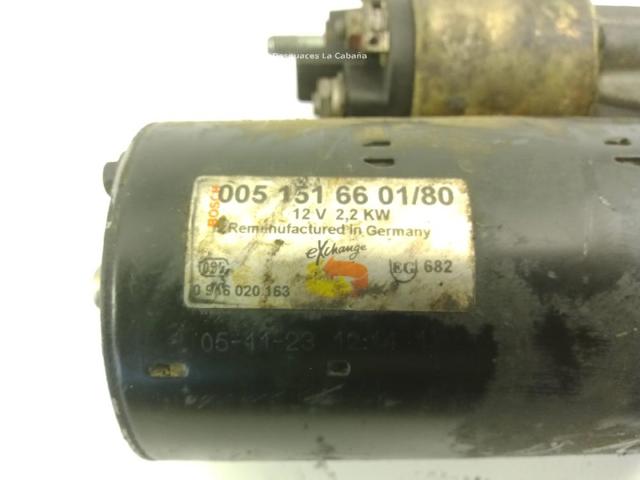 MERCEDES 0051516601 Motor de arranque  en stock Terrassa