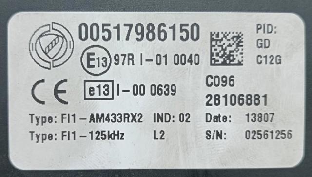 00517986150 Fiat/Alfa/Lancia