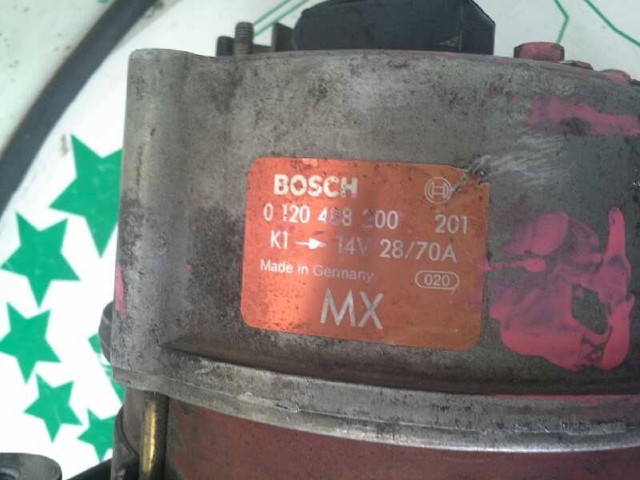 Alternador de coche 0120488200 OPEL