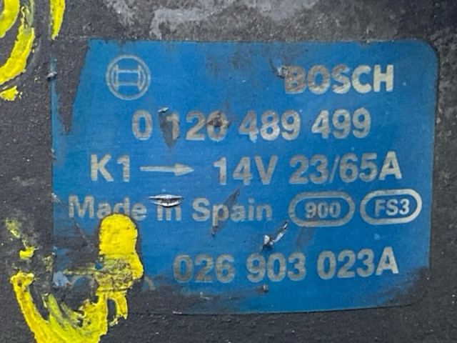 0120489499 VAG Alternador  disponible Ourense