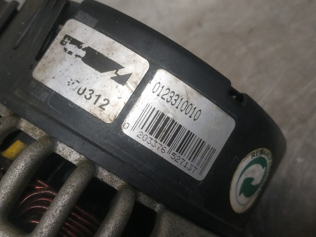 0123310010 PEUGEOT Alternador  en stock Gandía