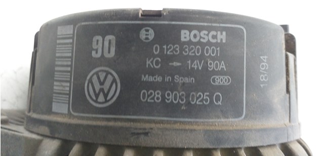 VAG 0123320001 Alternador  disponible Valladolid