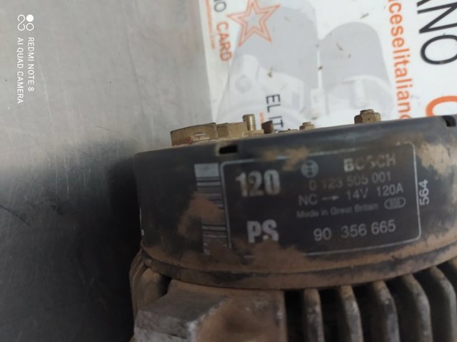 OPEL 0123505001 Alternador  comprar en Ponferrada