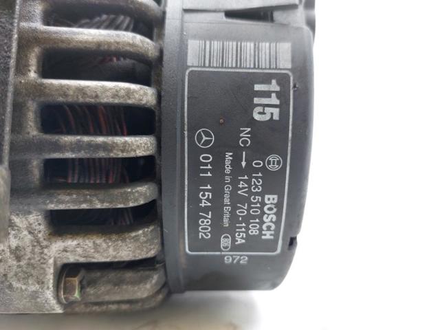 0123510108 MERCEDES Alternador comprar Alcalá