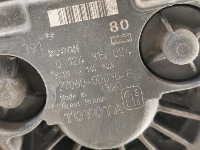 0124315024 TOYOTA Alternador  en stock Huelva