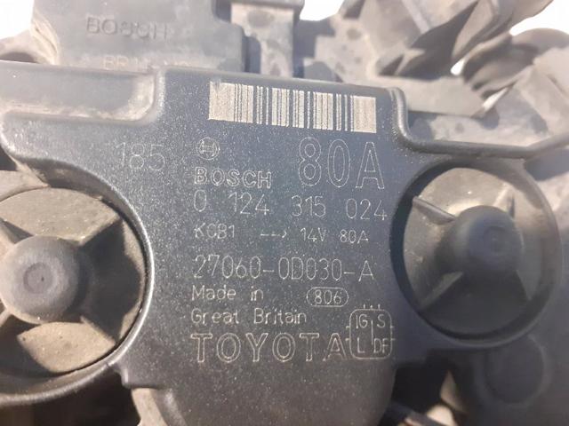 0124315024 Alternador  en stock Castellón