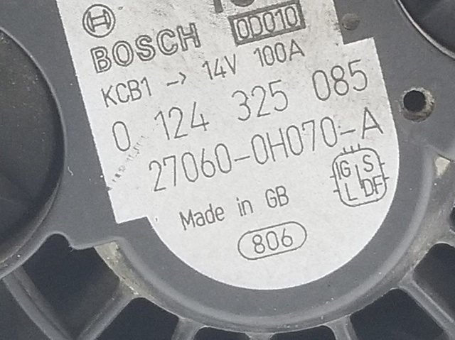 0124325085 Toyota