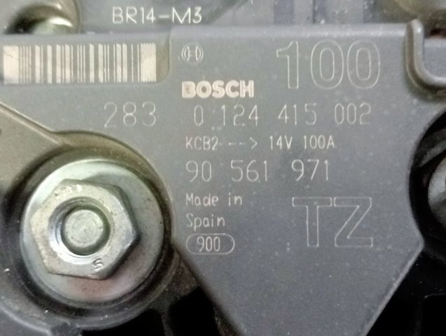 Alternador Opel Zafira F75