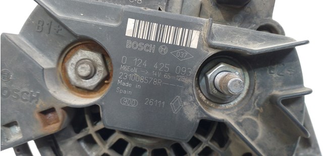 0124425093 RENAULT Alternador  en stock Córdoba