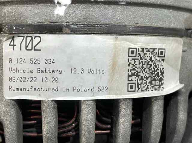 0124525034 PEUGEOT Alternador comprar Madrid