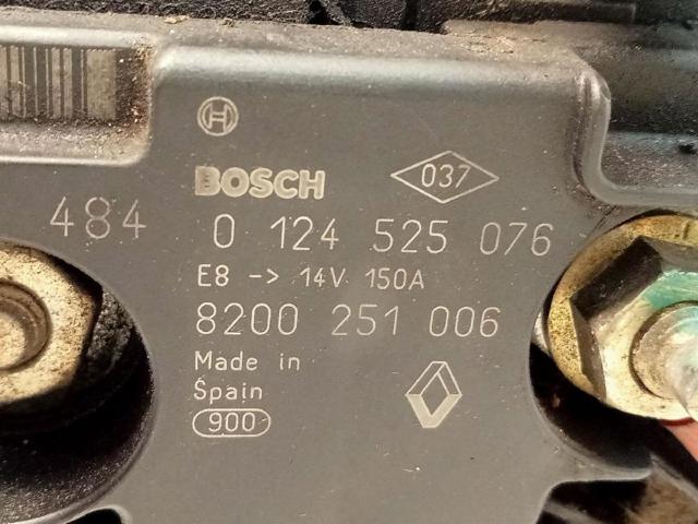 0124525076 Alternador  disponible Málaga