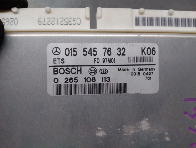 0155457632 MERCEDES Módulo de tracción (ETS)  en stock Gandía