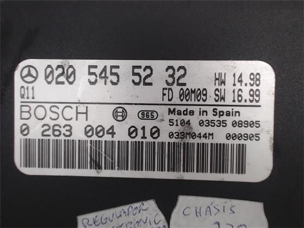 0205455232 MERCEDES Módulo de control del asistente de aparcamiento  disponible Ourense
