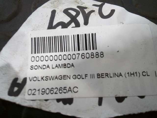 Sensor NOx 021906265AC VAG