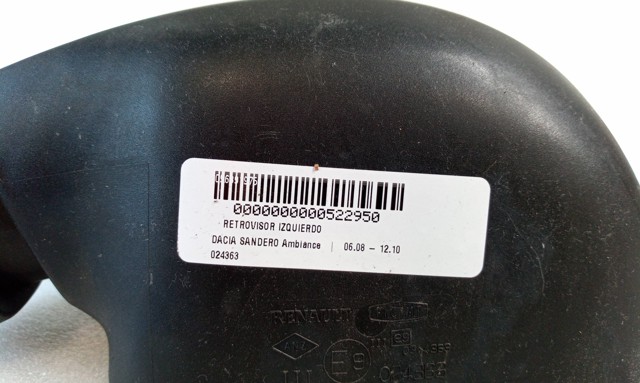 024363 Espejo retrovisor derecho  comprar en Reus