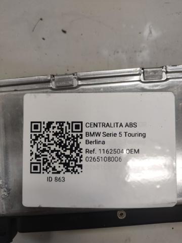Módulo de control ABS 0265108006 BMW