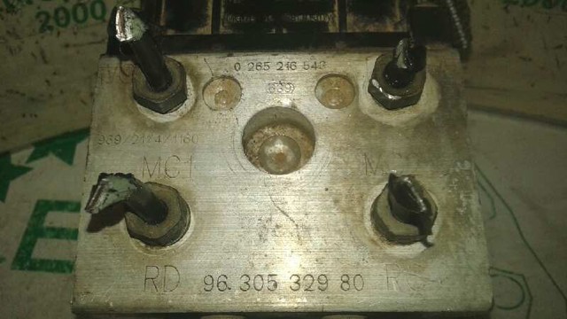 0265216543 PEUGEOT Módulo hidráulico de ABS  comprar en Jaén