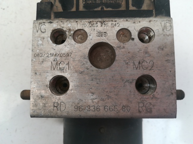 0265216642 PEUGEOT Módulo hidráulico de ABS  comprar en Jaén