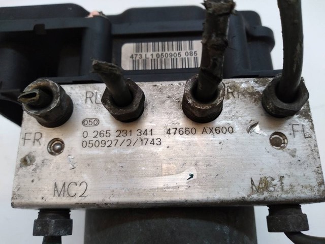 NISSAN 0265231341 Módulo ABS comprar Pamplona
