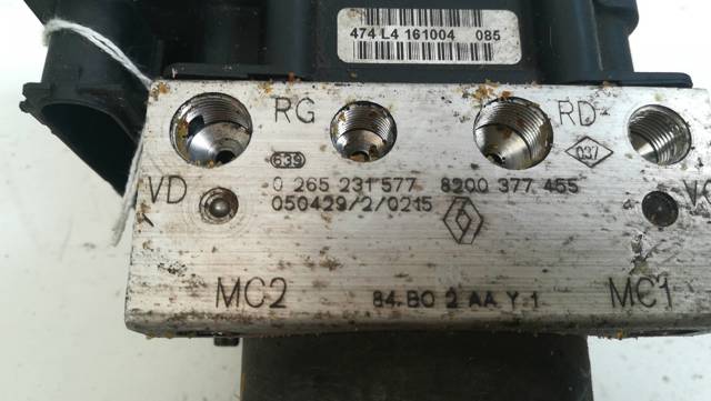0265231577 RENAULT Módulo ABS  en stock Gandía