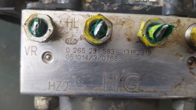 OPEL 0265231583 Módulo hidráulico de ABS  comprar en Albacete