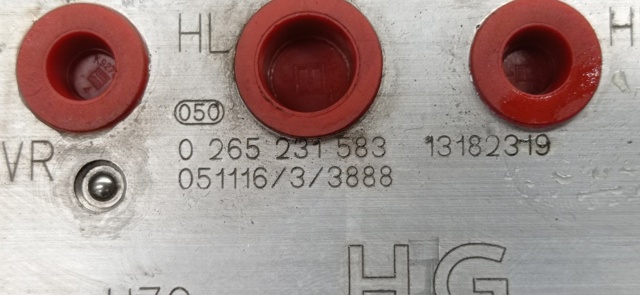 OPEL 0265231583 Módulo hidráulico de ABS  comprar en Albacete