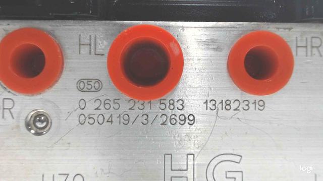 OPEL 0265231583 Módulo ABS  en stock Terrassa
