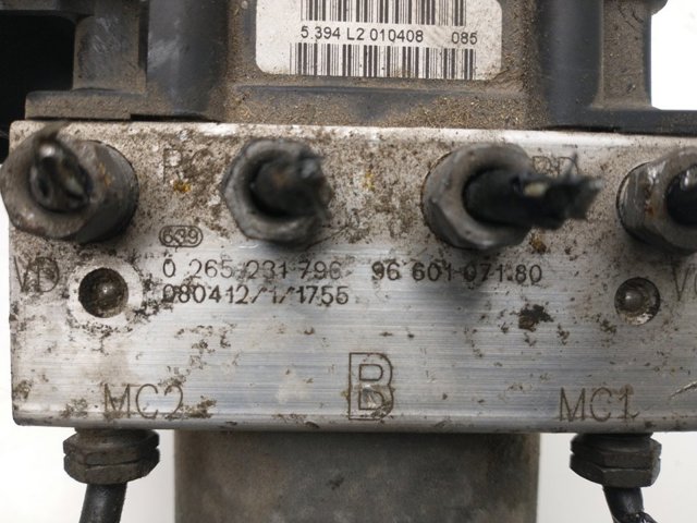 0265231796 PEUGEOT Módulo hidráulico de ABS  comprar en Oviedo