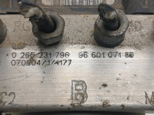 0265231796 PEUGEOT Módulo ABS  en stock Huelva