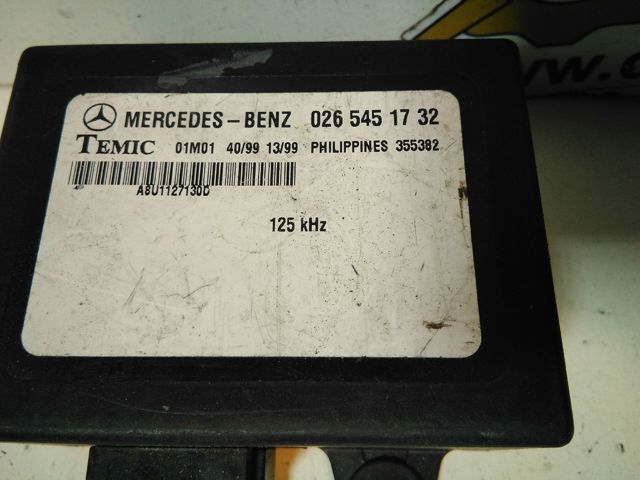MERCEDES 0265451732 Módulo de control del inmovilizador  comprar en Ponferrada